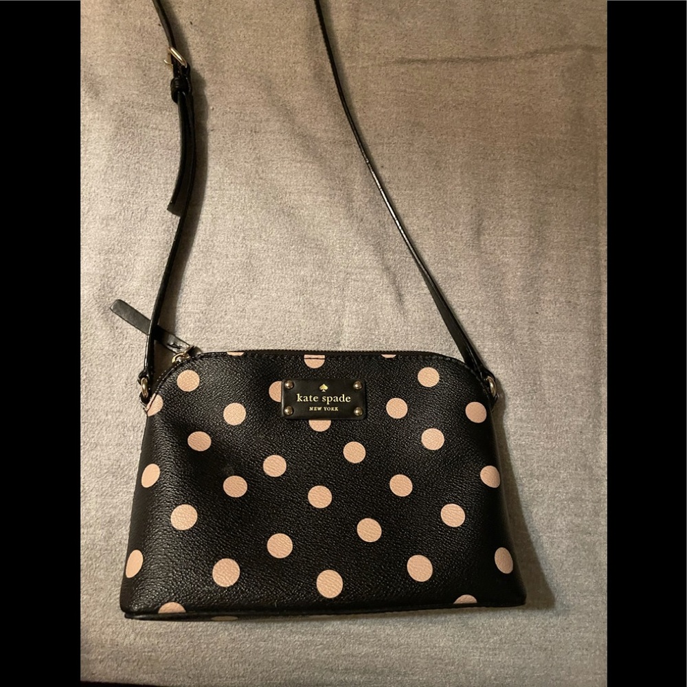 Potka dot Kate spade purse